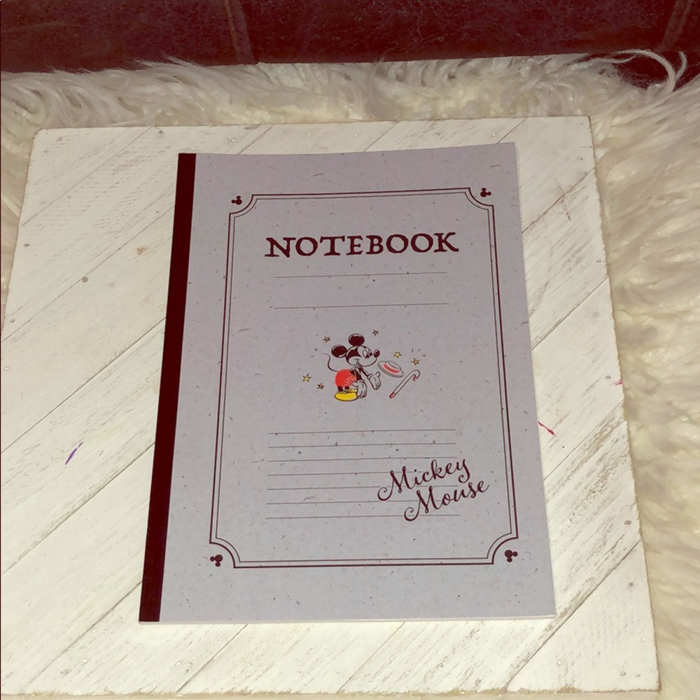Brand New Mickey Mouse Lined Notebook